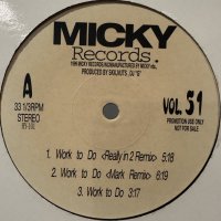 V.A. - Micky Records Vol. 51 (inc. Vabessa Williams - Work To Do Really Into Remix) (12'')
