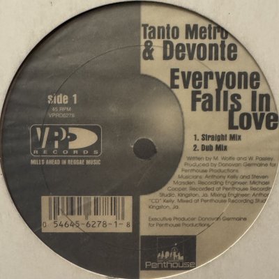 画像1: Tanto Metro & Devonte - Everyone Falls In Love (12'')