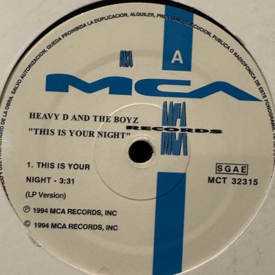 画像1: Heavy D & The Boyz - This Is Your Night (12'')