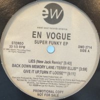 En Vogue - Super Funky EP (inc. Back Down Memory Lane) (12'')