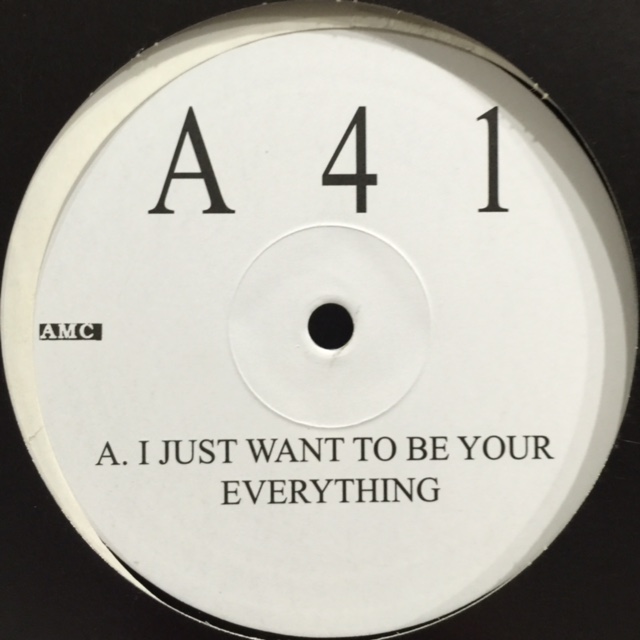 A41 (All-4-One) - I Just Want To Be Your Everything (12'') (White) - Fatman Records