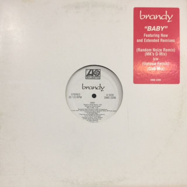 Brandy - Baby (Promo Only Remixes) (12'') - FATMAN RECORDS