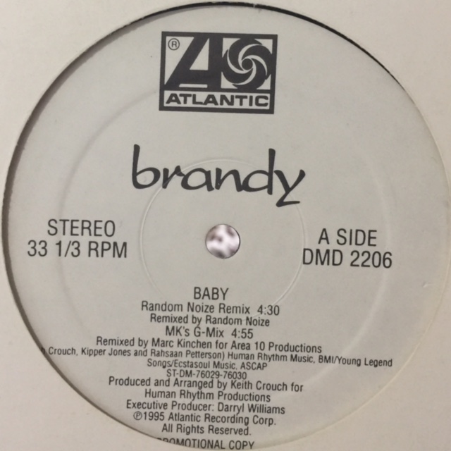 Brandy - Baby (Promo Only Remixes) (12'') - FATMAN RECORDS