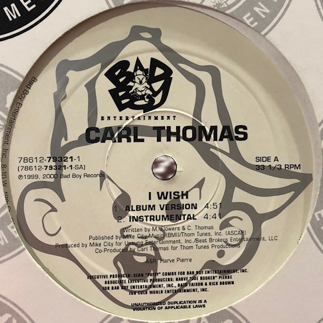 CARL THOMAS】Iwishレコード - yanbunh.com