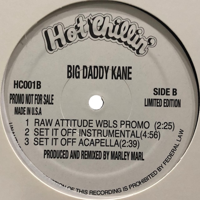 Big Daddy Kane - Set It Off (12'') - FATMAN RECORDS