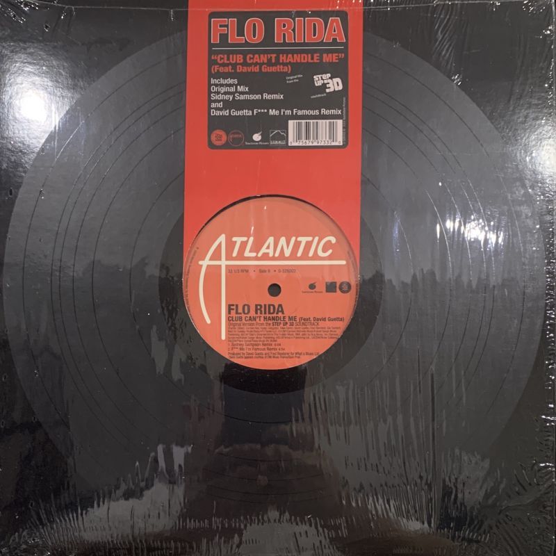Flo Rida feat. David Guetta - Club Can't Handle Me (12'')