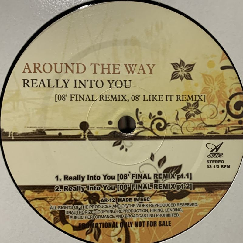 Around The Way - Really Into You (08' Final Remix) (12'') - FATMAN