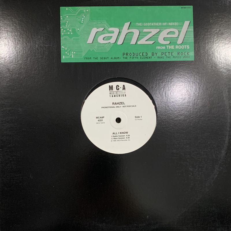 rahzel All I Know MTM2000 LP - 洋楽