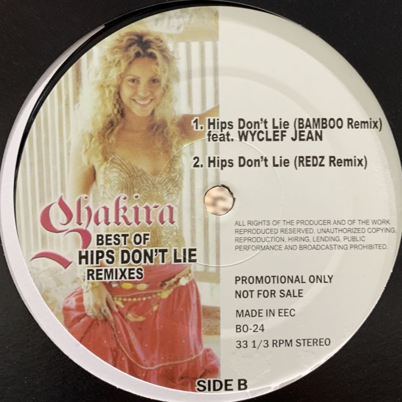 Shakira Feat Wyclef Jean Hips Don T Lie Remix Fatman Records