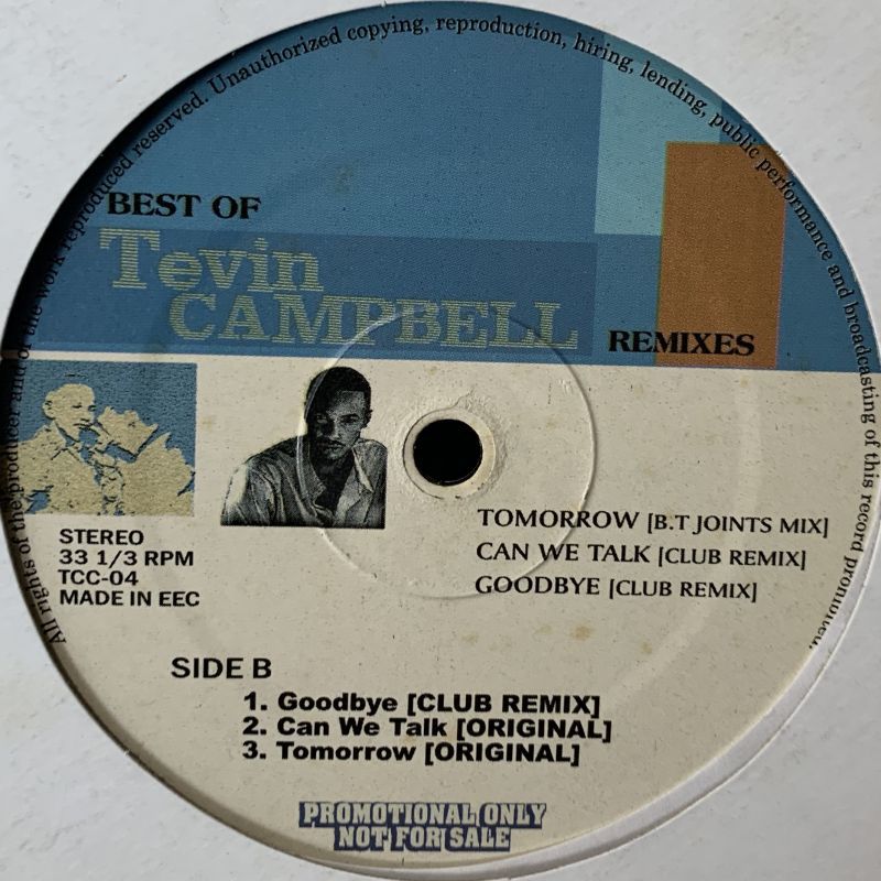 97%OFF!】 TEVIN CAMPBELL CAN WE TALK