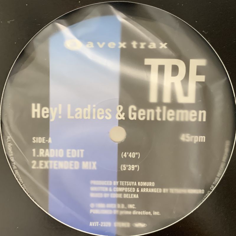 TRF - Hey! Ladies & Gentlemen (12'') - FATMAN RECORDS