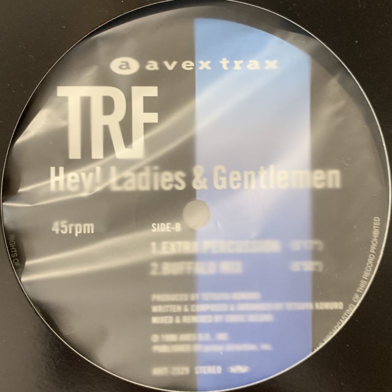 TRF - Hey! Ladies & Gentlemen (12'') - FATMAN RECORDS