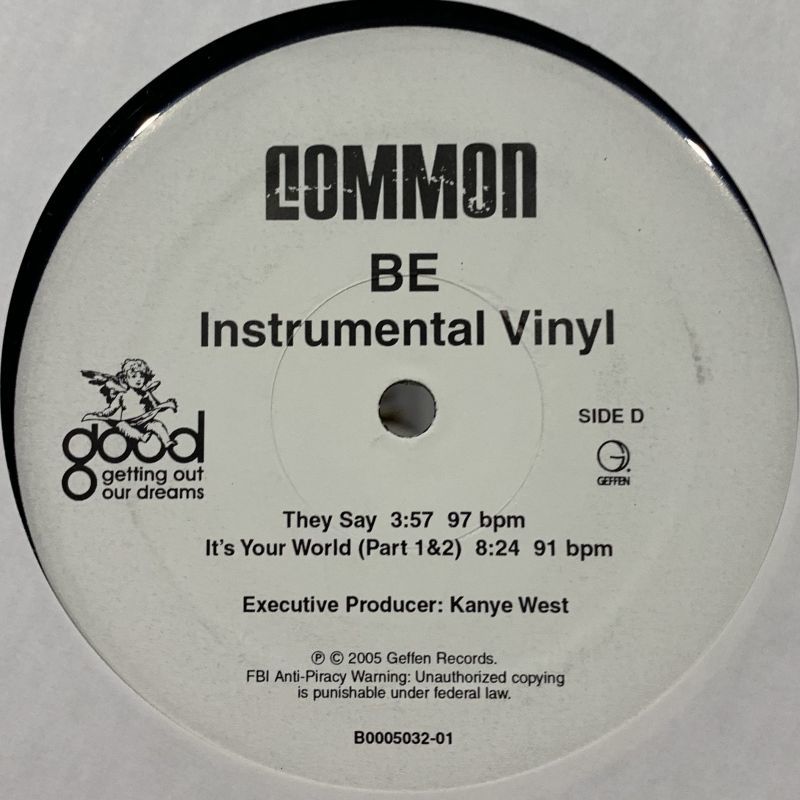 Common - Be (Instrumentals) (2LP) - FATMAN RECORDS