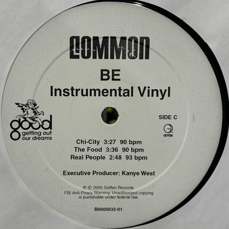 Common - Be (Instrumentals) (2LP) - FATMAN RECORDS