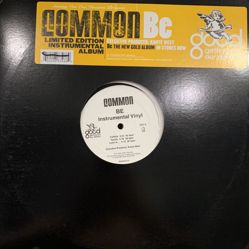 Common - Be (Instrumentals) (2LP) - FATMAN RECORDS