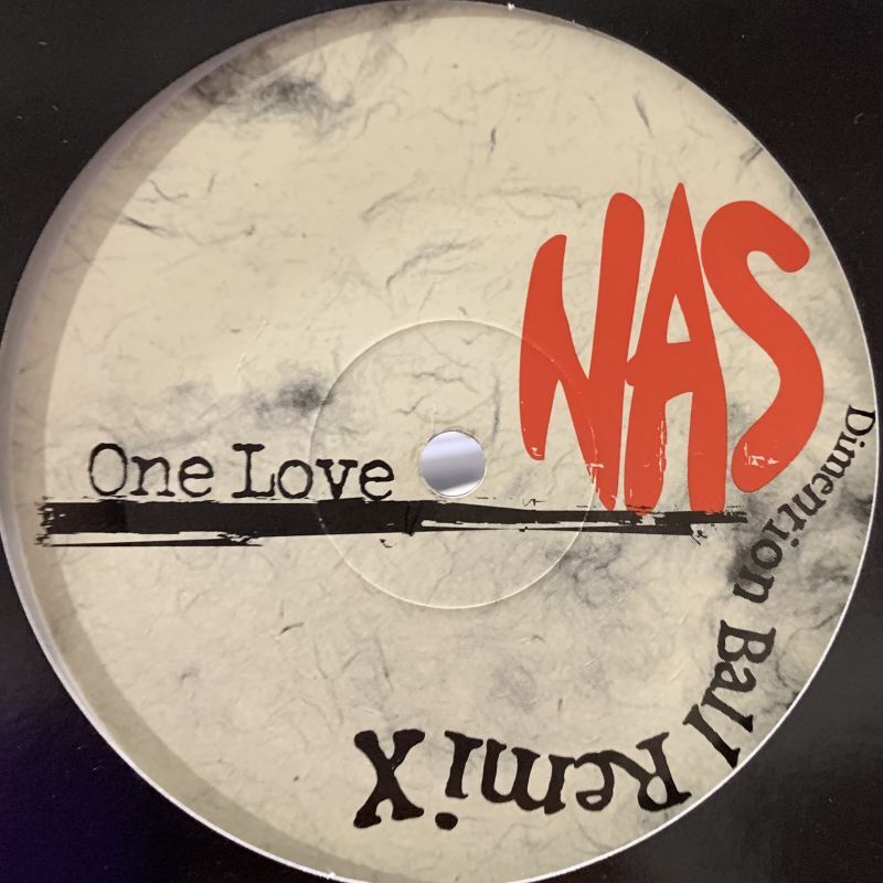 Nas - One Love (Nujabes Dimention Ball Remix) (12'') - FATMAN RECORDS