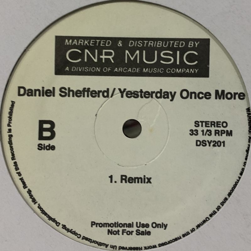 Daniel Shefferd - Yesterday Once More (12'') - FATMAN RECORDS