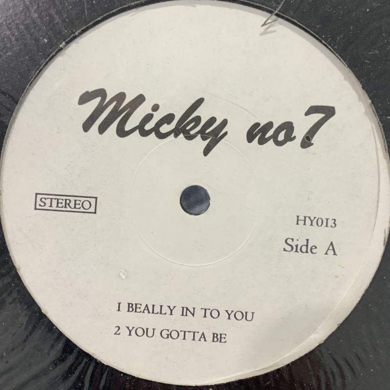 Micky Record Vol.7 (inc. Around The Way Really Into You The Qool  Nuts Remix !!) (12'') FATMAN RECORDS
