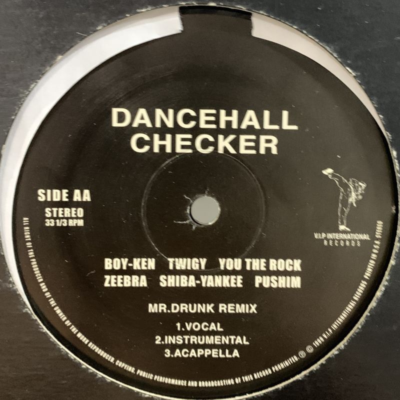 レコード】DANCEHALL CHECKER 12インチ-