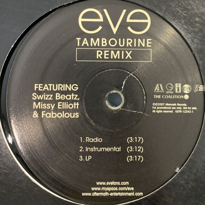 Eve feat. Swizz Beatz, Missy Elliott & Fabolous Tambourine (Remix