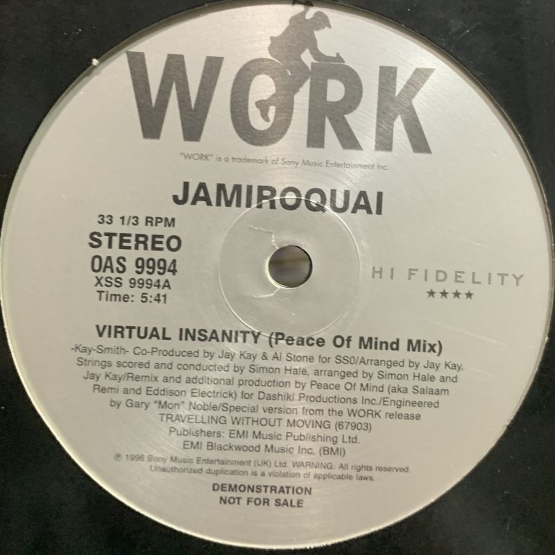 Jamiroquai / Virtual Insanity 12\