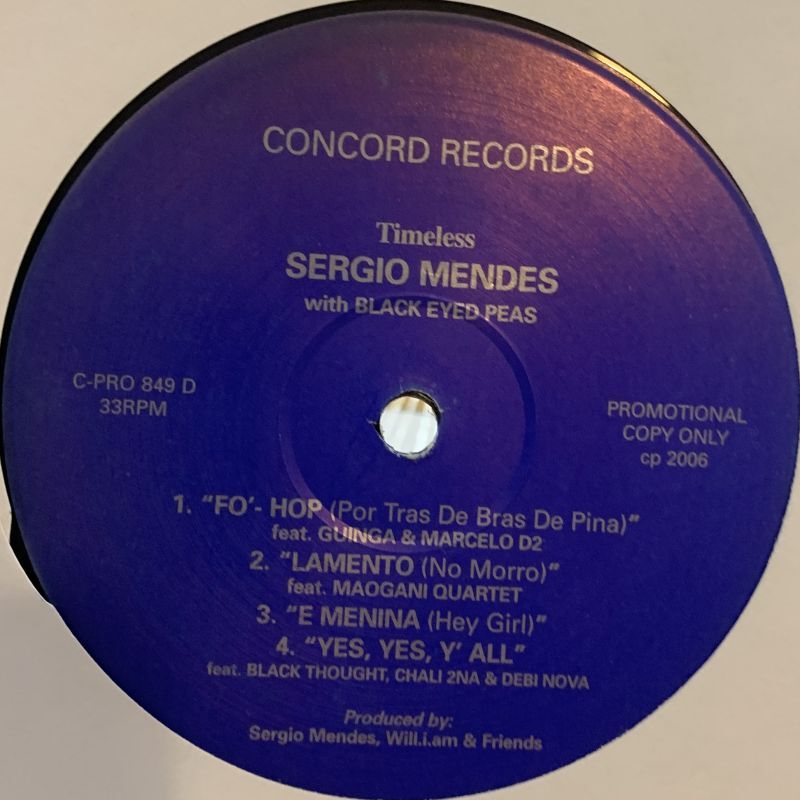 沸騰ブラドン -sergio 「TIMELESS（タイムレス）」 新品 SERGIO MENDES