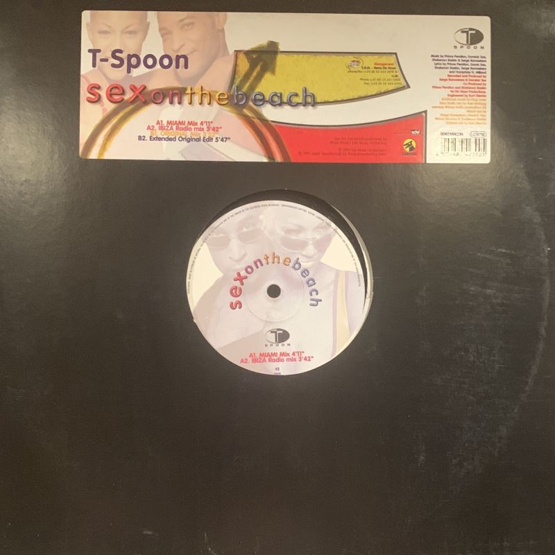 T Spoon Sex On The Beach 12 Fatman Records 8546