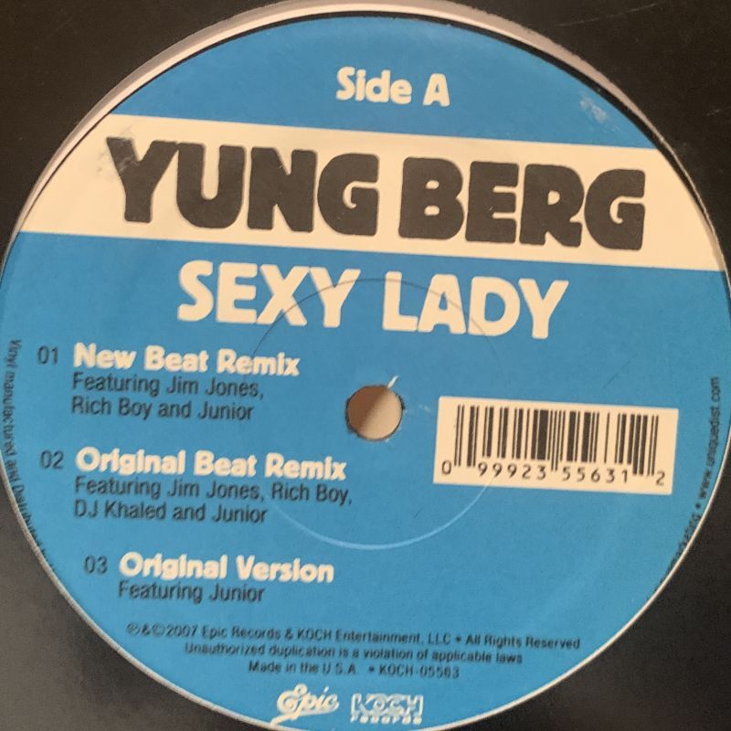 Yung Berg feat. Junior - Sexy Lady (Remix & Original) (12'')