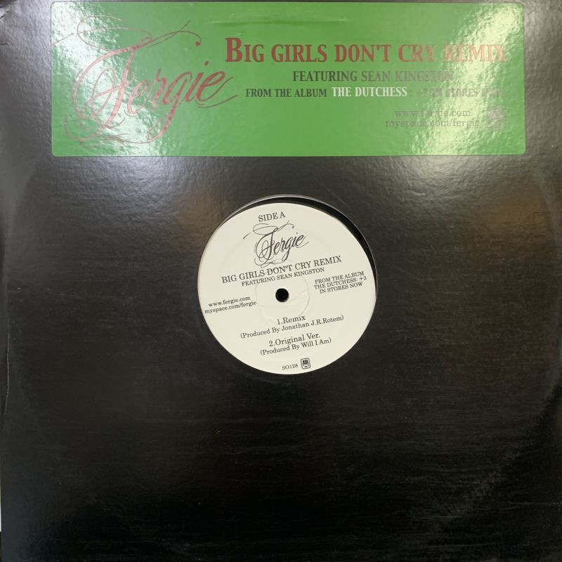 Fergie feat. Sean Kingston - Big Girls Don't Cry (Remix) (12'') (キレイ！！)