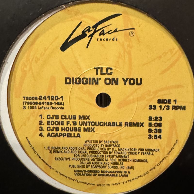 TLC - Diggin' On You (12'') (キレイ！！)
