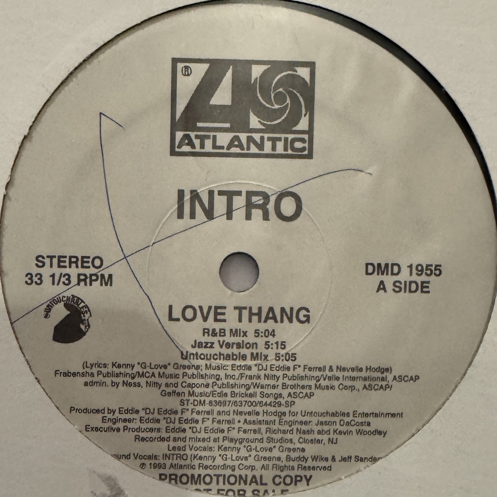 Intro - Love Thang (b/w Let Me Be The One) (12'') (US Original Promo !!)