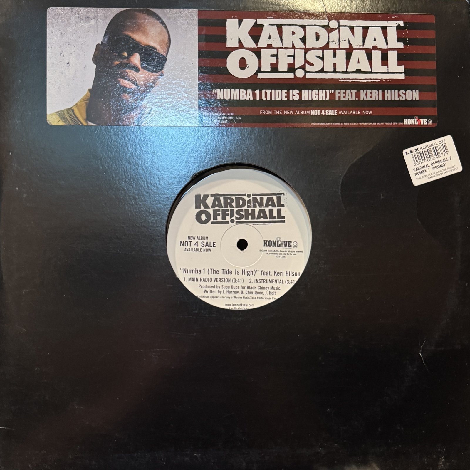 Kardinal Off!shall feat. Keri Hilson - Numba 1 (Tide Is High) (12'') (キレイ!!)
