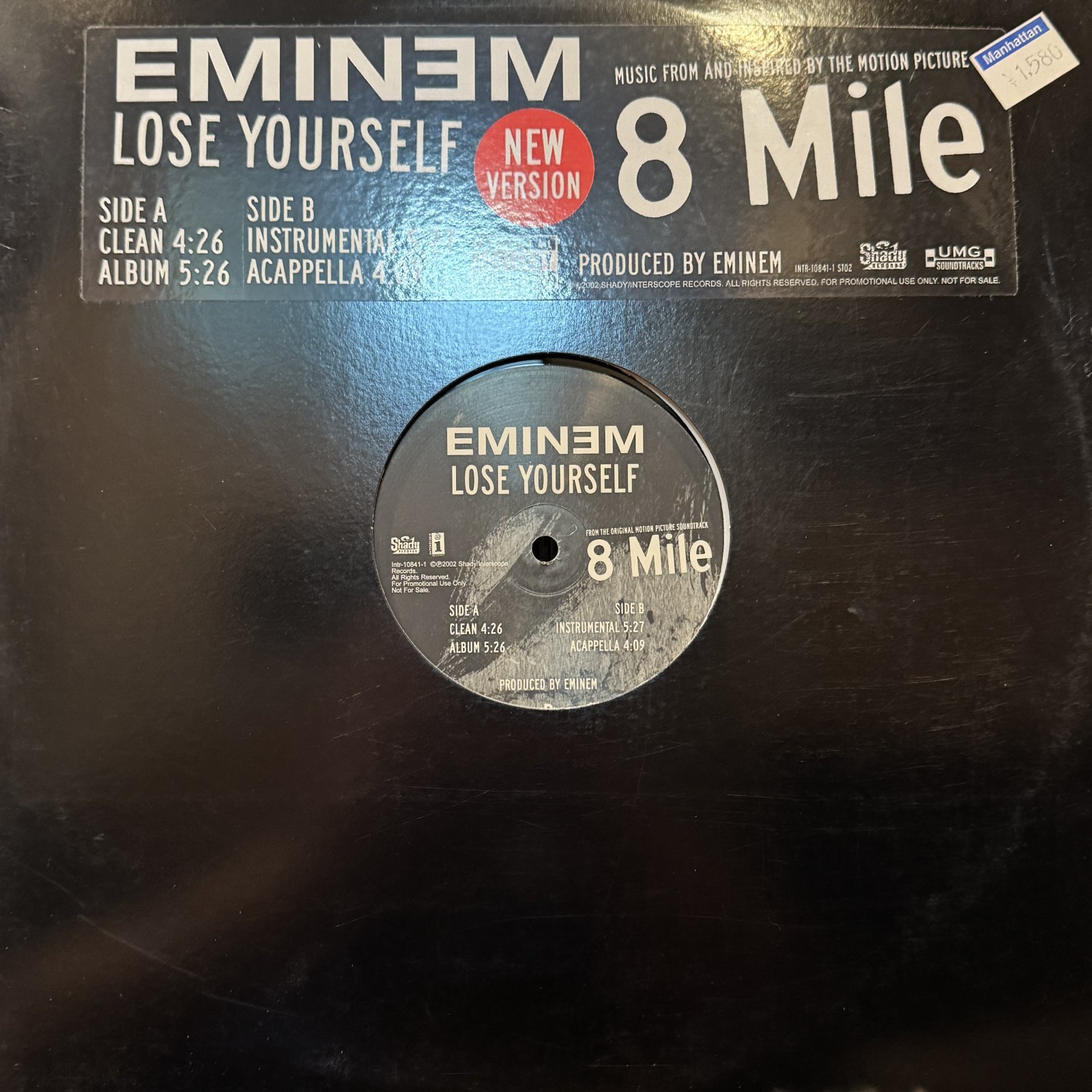 Eminem - Lose Yourself (New Version) (12'') (US Original Promo !!)