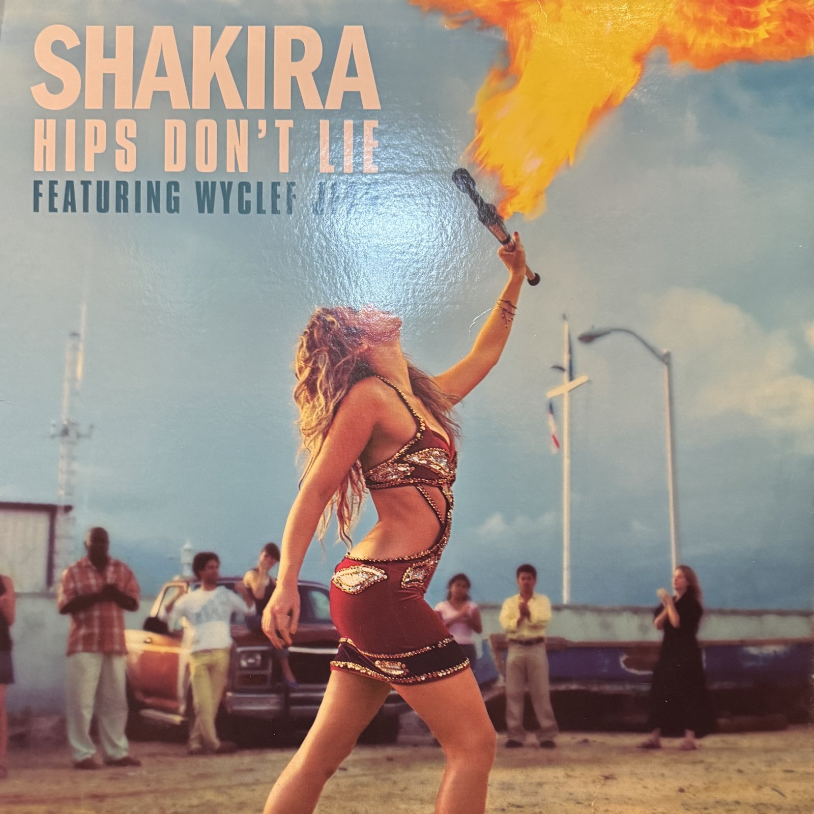 Shakira feat. Wyclef Jean - Hips Don't Lie (12'')