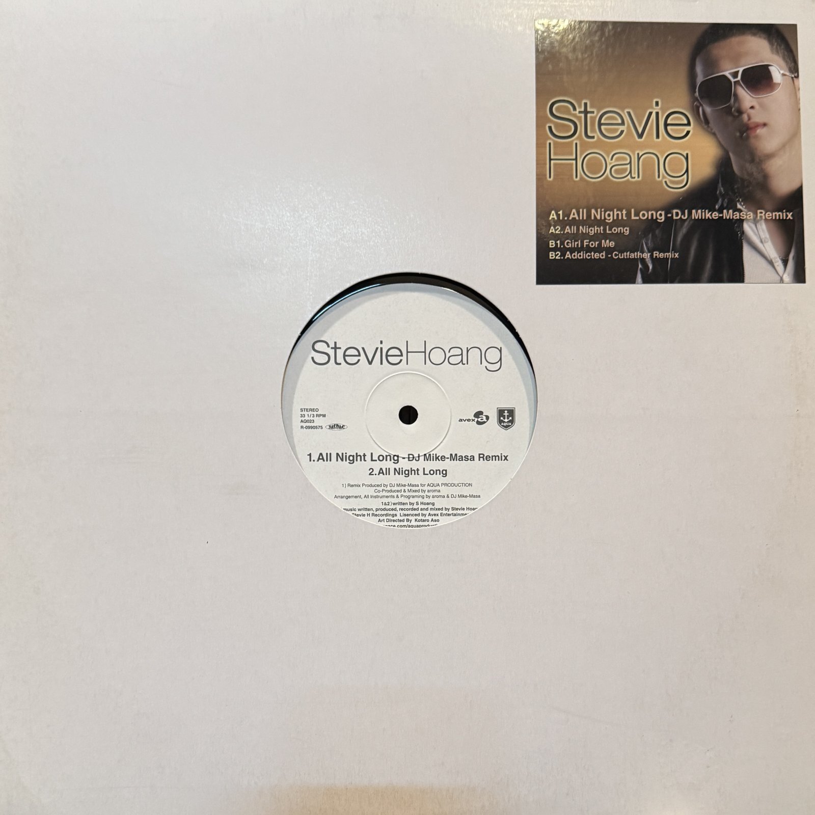 Stevie Hoang - All Night Long (12'')