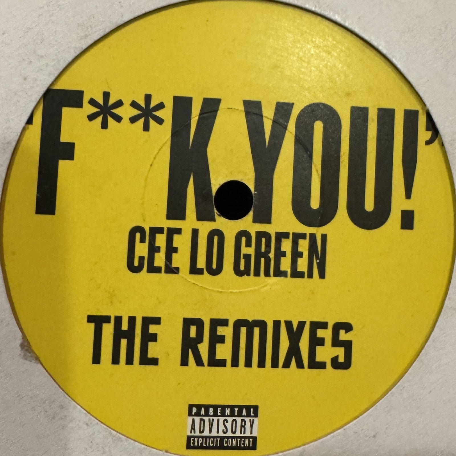 Cee Lo Green (Cee-Lo) - Fuck You! (12'')