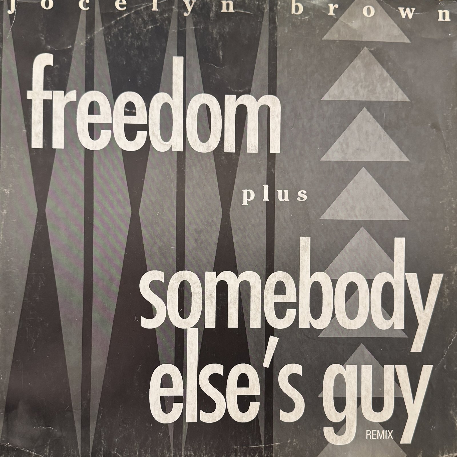 Jocelyn Brown - Somebody Else's Guy (1990 Remix) (12'')