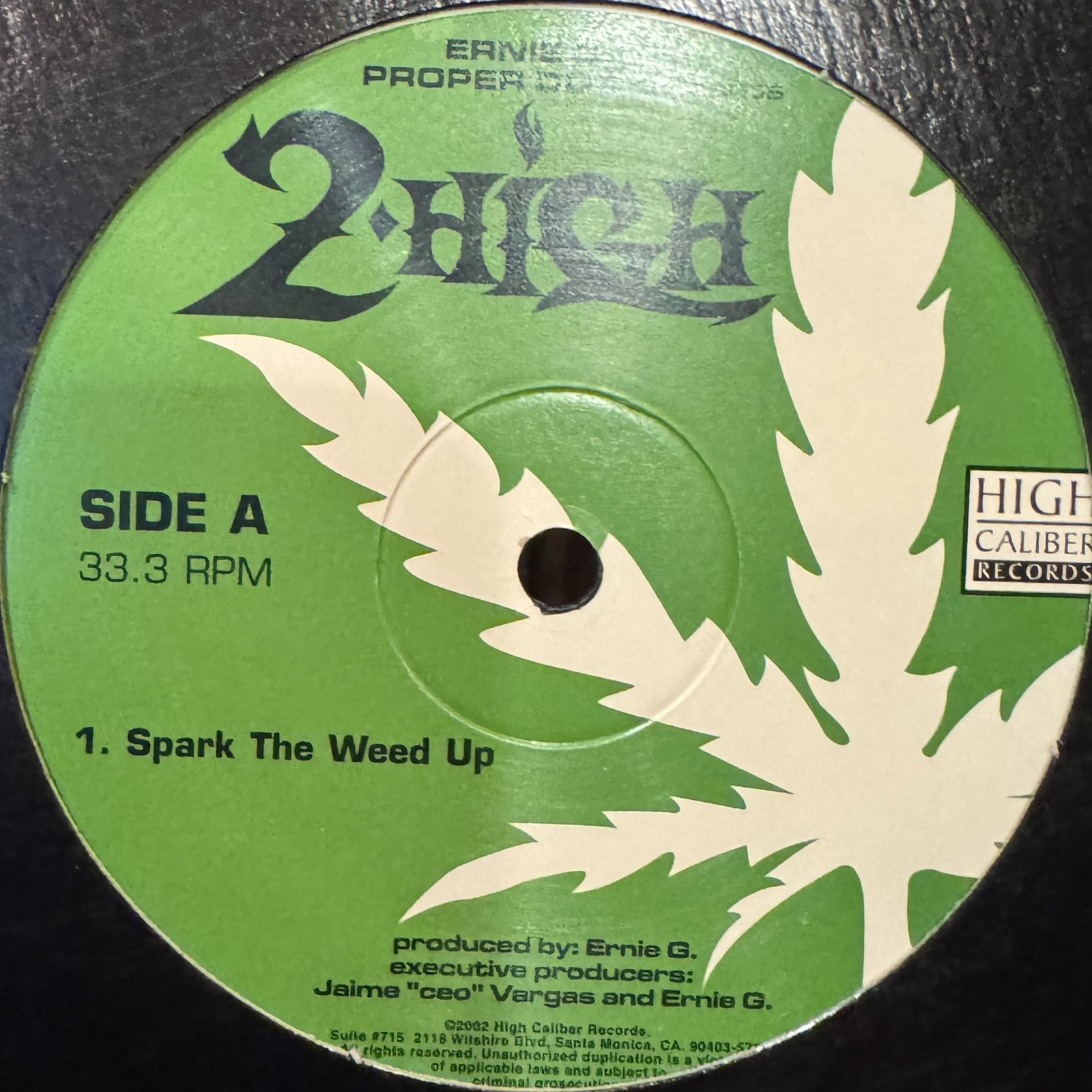 2 High - California Thugin' (12'')