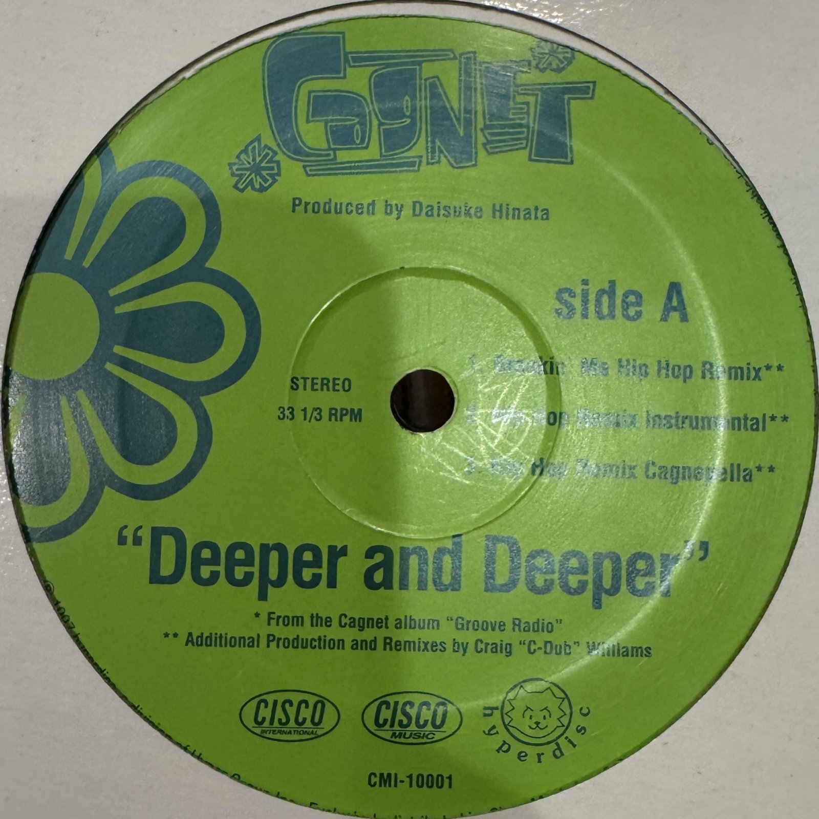 Cagnet - Deeper And Deeper (12'')