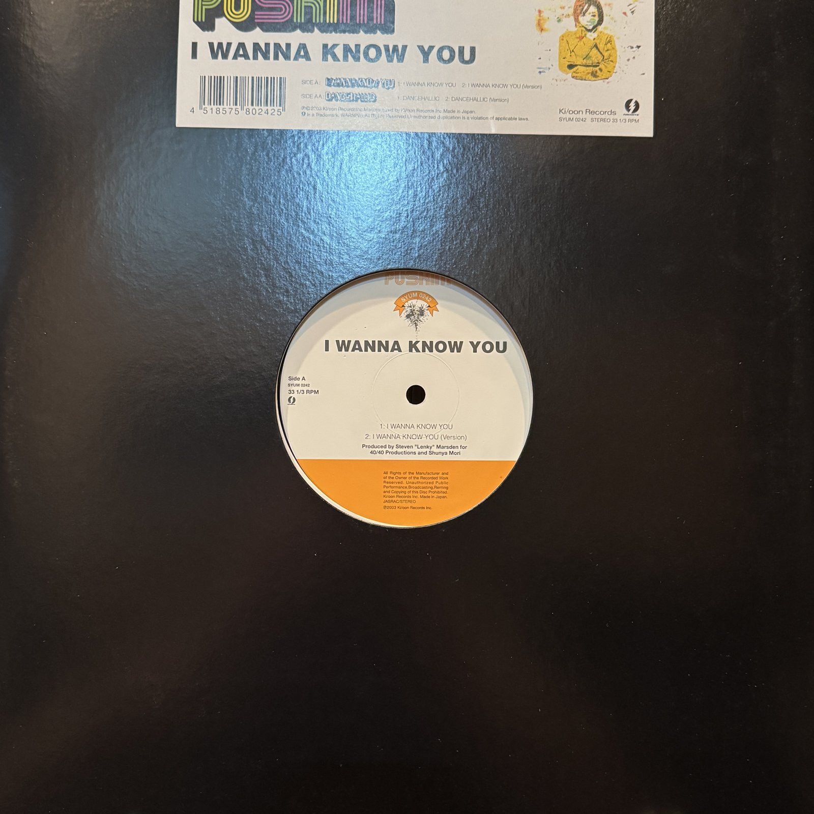 Pushim - I Wanna Know You (12'')