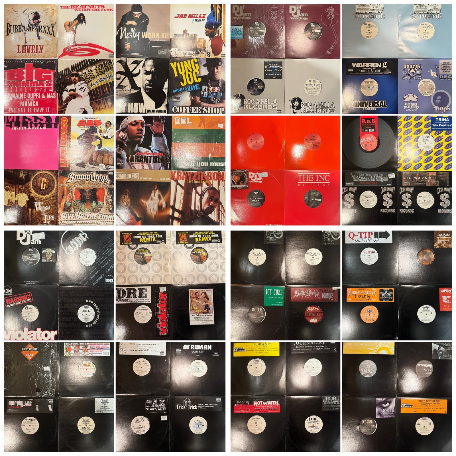 お楽しみボックス(4) (00’s Hip Hop, Gangsta Rap他)・12''シングル 96枚セット