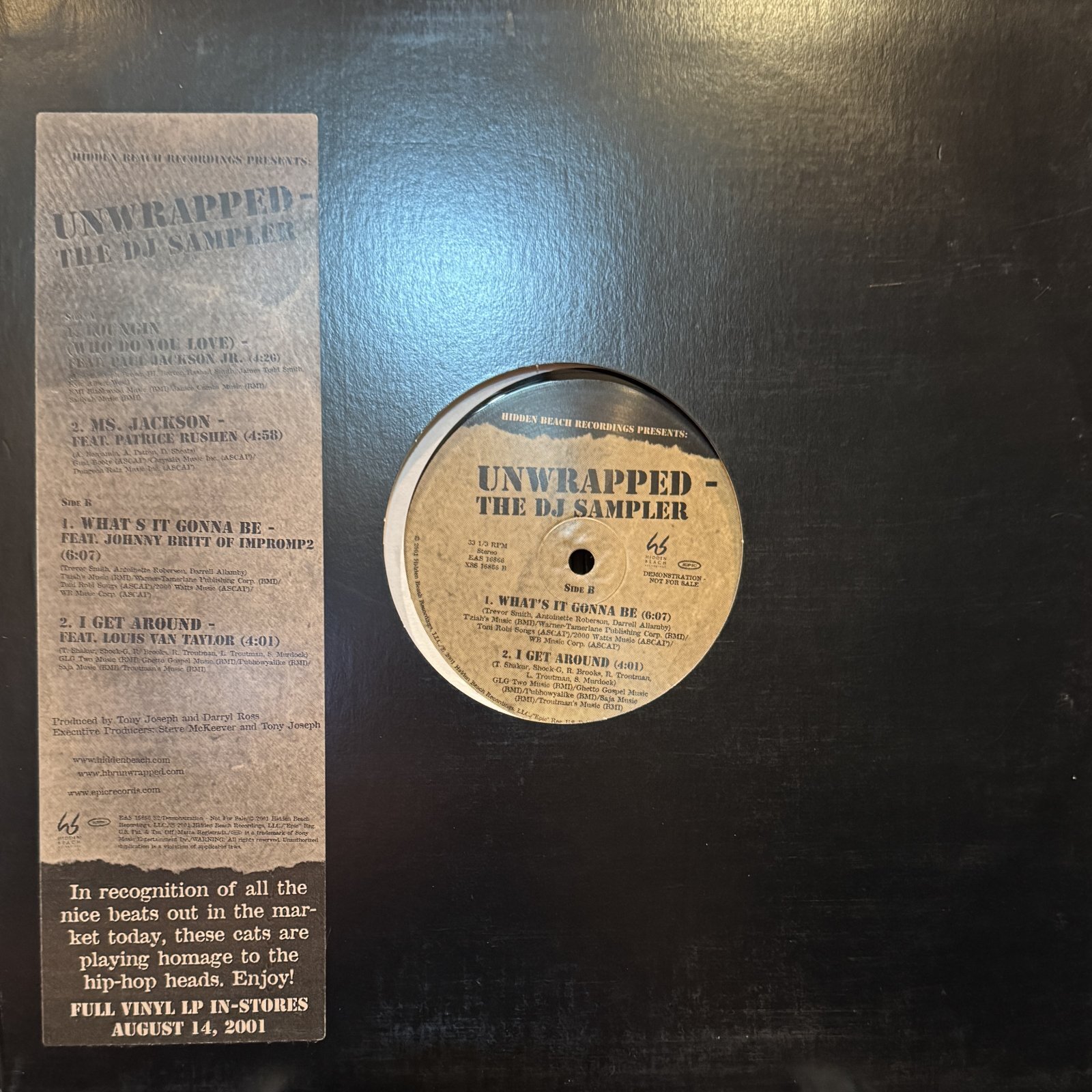 V.A. - Unwrapped The DJ Sampler (inc. I Get Around & Loungin) (12'')