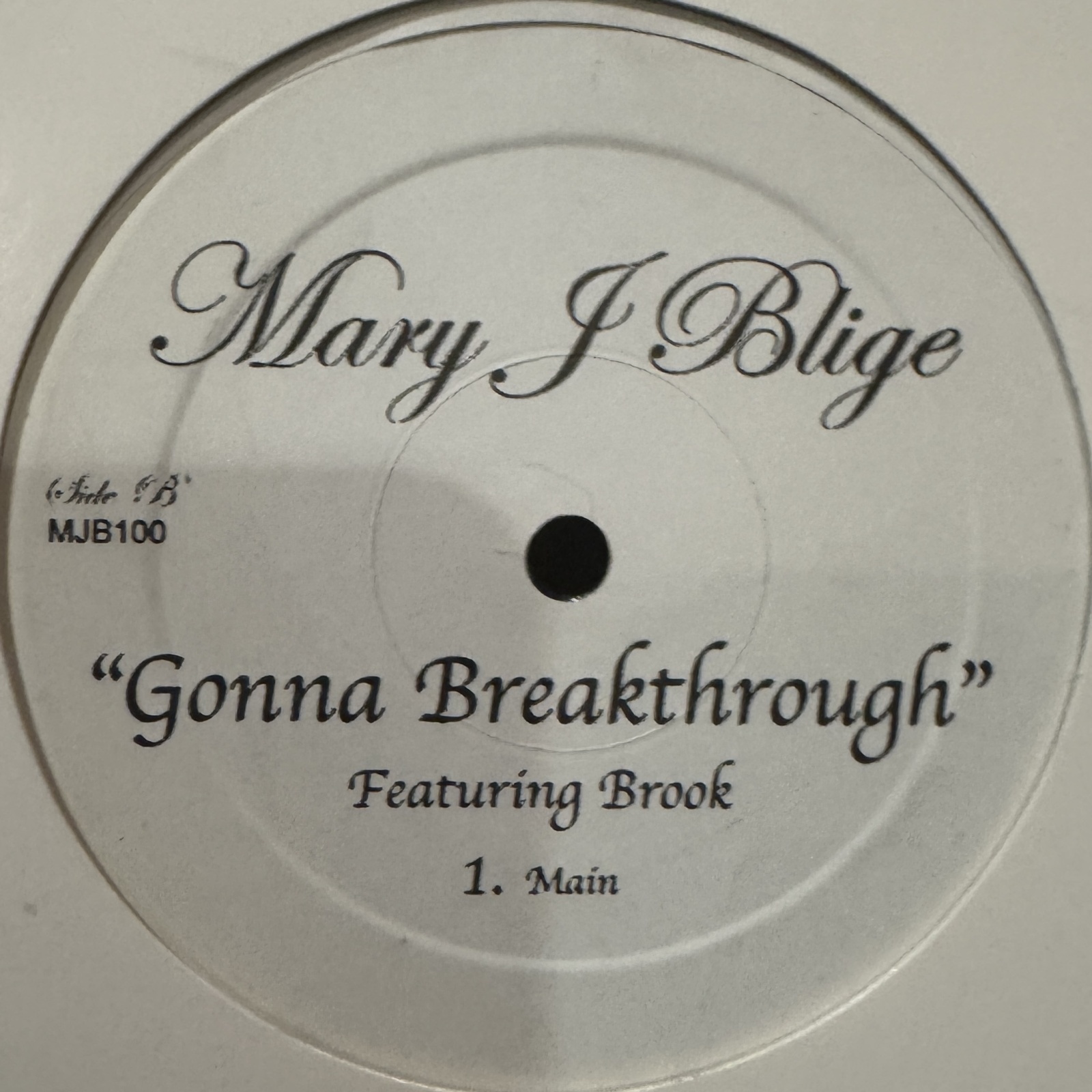 Mary J. Blige feat. Brooke - Gonna Breakthrough (12'')