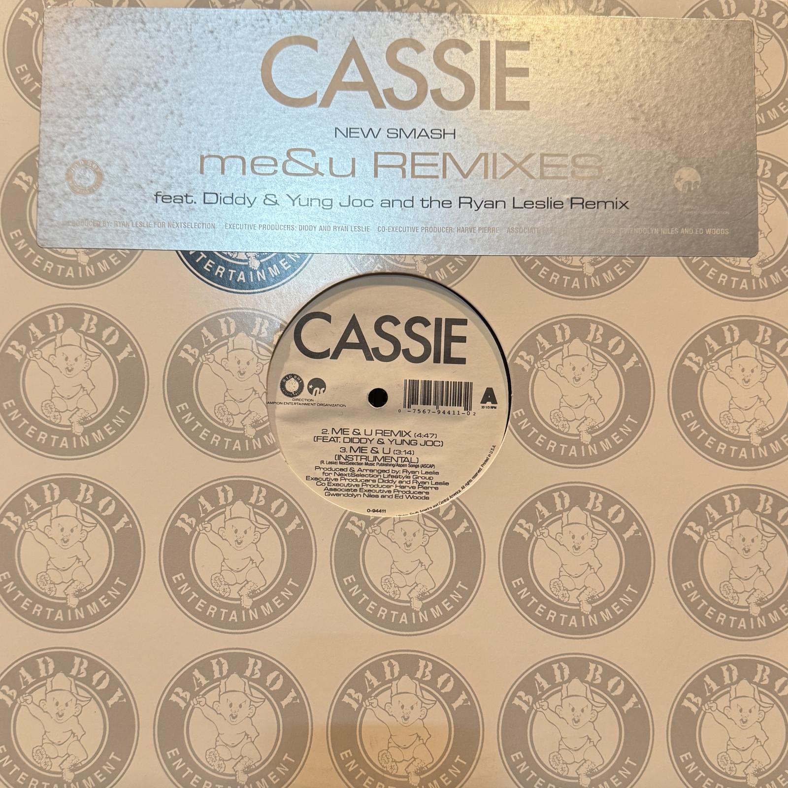 Cassie - Me & U (Ryan Leslie Remix) (12'')